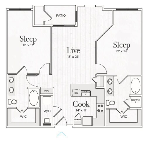 Unit 338 338 floor plan